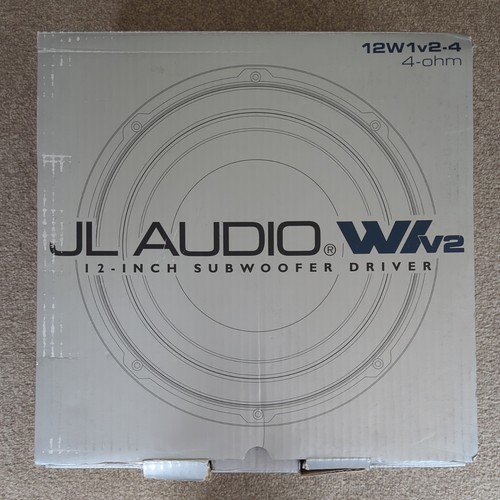 Audio 12w1v2 4 ohm - 12", 4-ohm