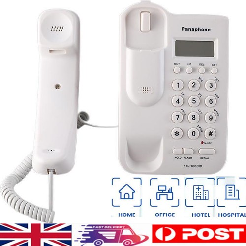 Desktop landline handset phone - desktop,