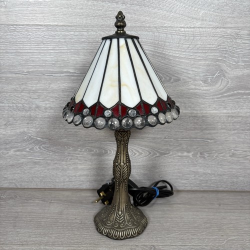 Tiffany style table lamp beige - tiffany,