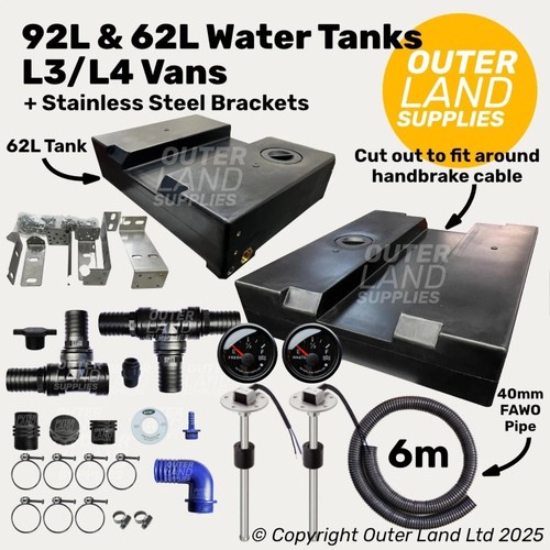 Underslung water tank l4 - water, l3