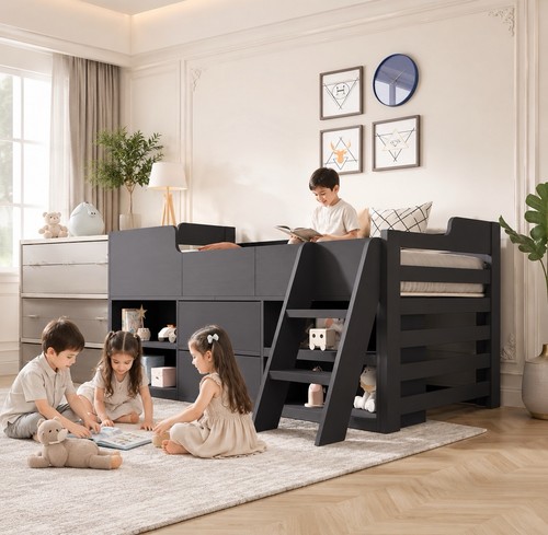 High sleeper bed - kids, loft