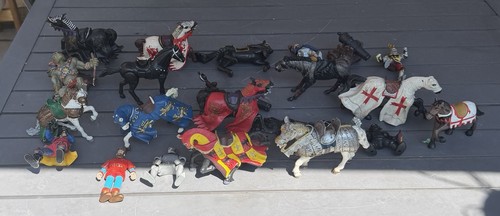 Papo schleich knight horse - schleich,