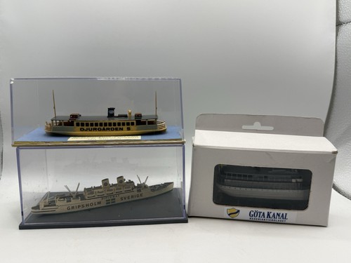 Swedish model boat bundle - model,