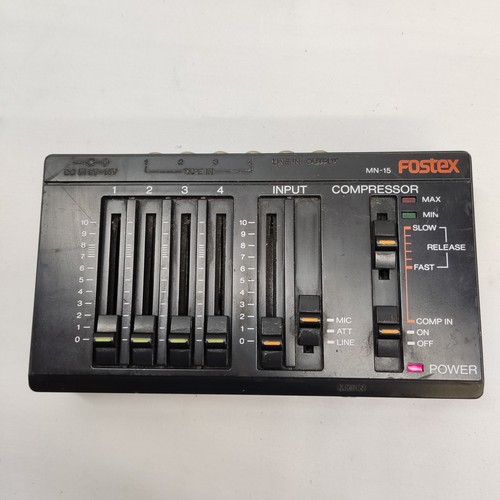 Fostex mixer 4 channel - fostex, mn-15