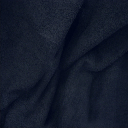 Navy blue 100 terry toweling - terry,