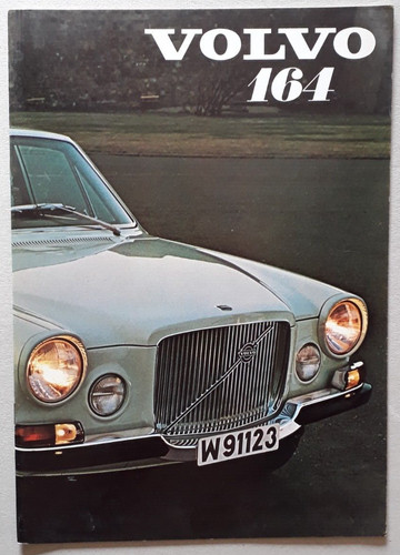 Volvo 164 saloon brochure 1970 - saloon,