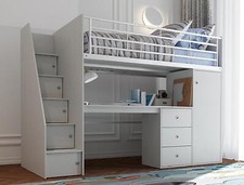 Grey wood finish Captains high