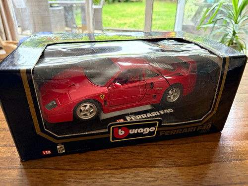 Bburago ferrari f40 - ferrari, 1:18