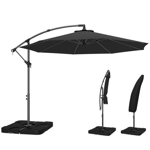 Outsunny banana parasol - outsunny,