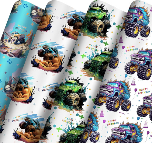 Monster truck birthday - truck,