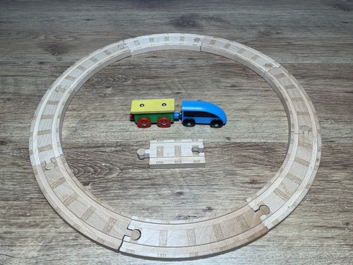 Brio wooden train - track, 2
