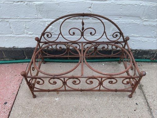 Wrought iron garden plant - garden,
