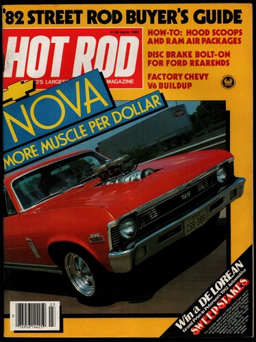 March 1982 hot rod magazine - march,
