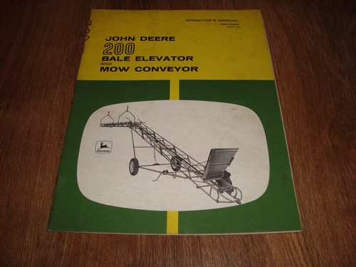 John deere operators manual - john,