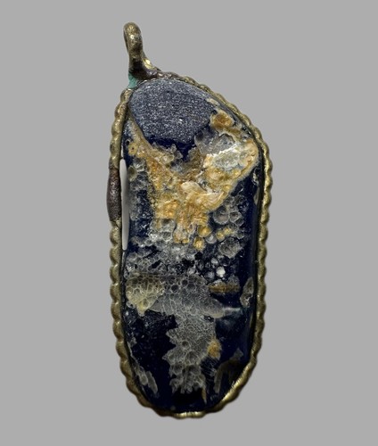 Ancient roman glass - pendant,