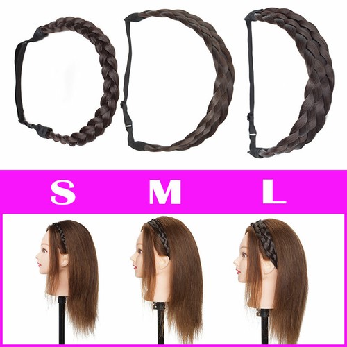Plaited braided headband - plaited,