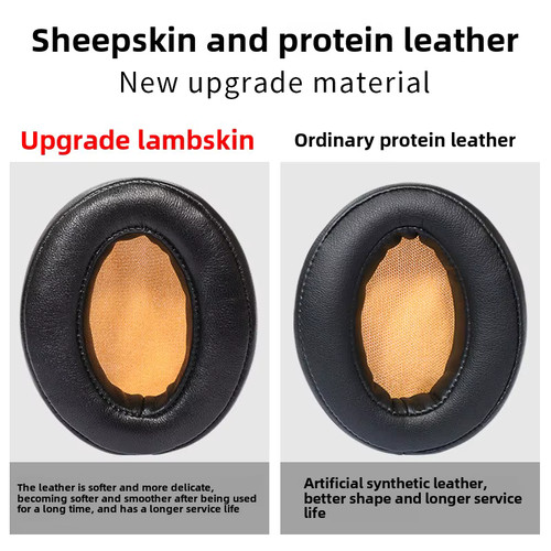 Sheepskin ear pads for - ear,