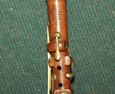 Antique C London clarinet
