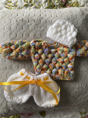 Hand knitted dolls - hand, to
