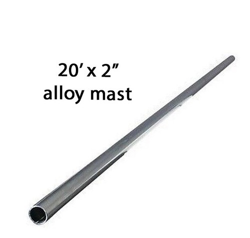 Foot mast inch 6m x - inch,