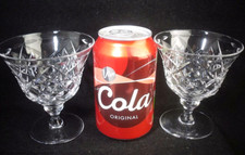 Pair of Vintage Tudor Crystal