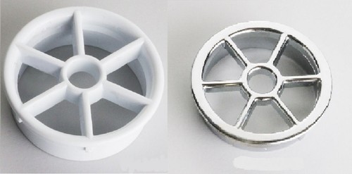 Chrome white removable shower - removable,