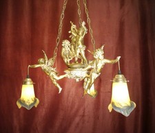 ITALY CHANDELIER BIG CHERUBS 3