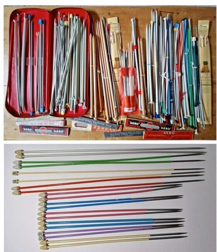 Large lot vintage knitting - lot,
