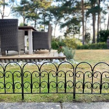 20 x Metal Garden Lawn Edging