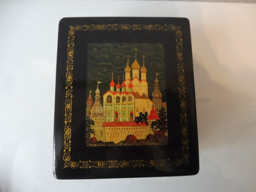 Beautiful old russian lacquer - beautiful,,