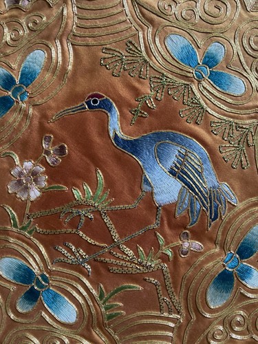 Vintage oriental embroidery - oriental,