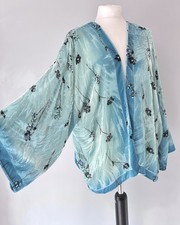 Dreamkeeper Blue Green Silk