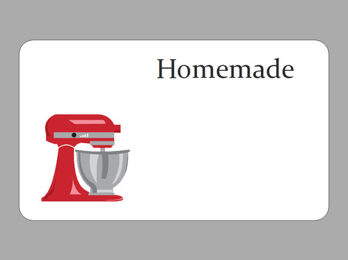 X21 home baking - baking, stickers