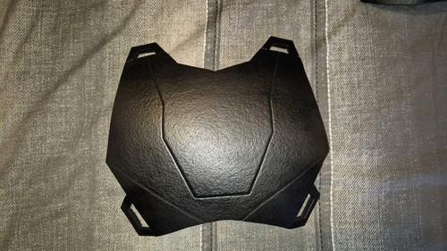 Superhero armour backplate - or,