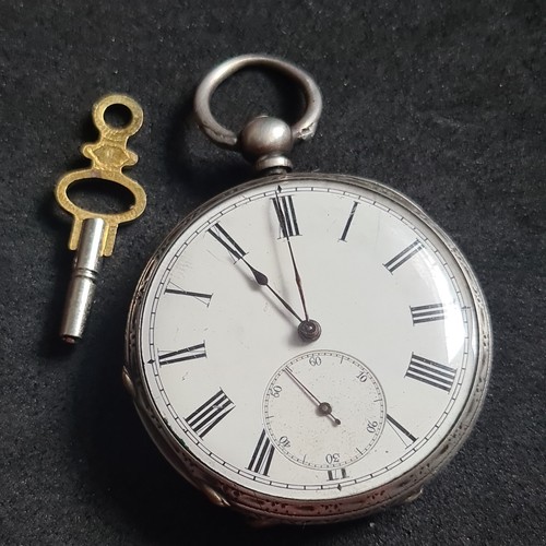 Antique solid silver mid size - solid,