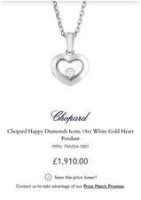 🤍 CHOPARD 18ct White Gold