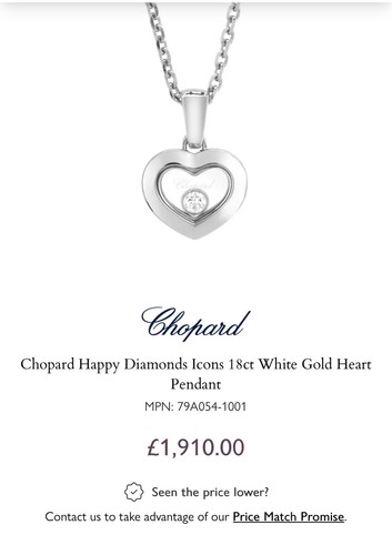 Chopard 18ct white - 🤍,
