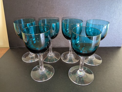 Vintage teal bristol - teal, blue