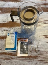 JAL Pyrex Vintage Coffee Pot with Lid, Original, VGC