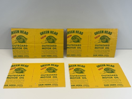 Vintage unused green - unused, head