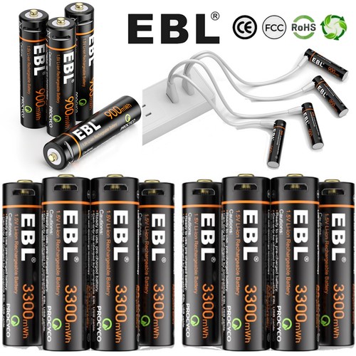 Ebl aaa rechargeable - ebl,