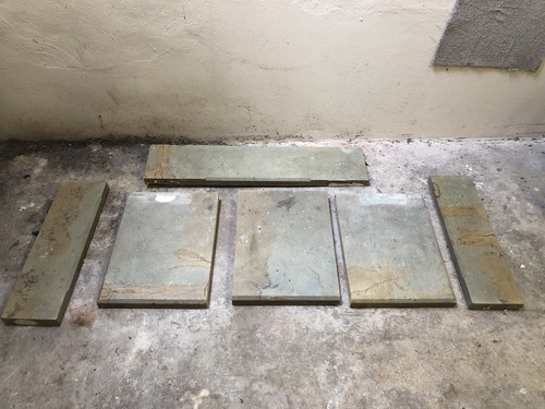 Limestone fireplace surround - limestone,