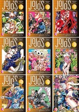 JoJo's Bizarre Adventure Part 5: Golden Wind Volume 1-9 Books Collection Set