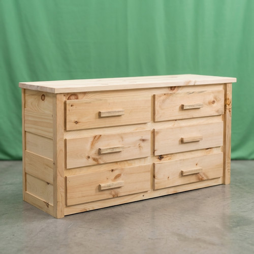 Unfinished drawer dresser - unfinished, 6