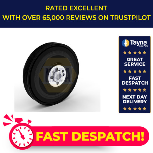 Crankshaft pulley fits - crankshaft, (tvd)