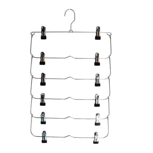 Space saving pants hanger - space,