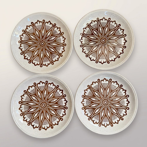 Set vintage biltons plate - of, 4