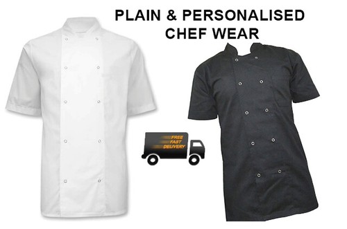 Personalised chef jacket - personalised,