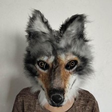 Wolf Mask Realistic Props for