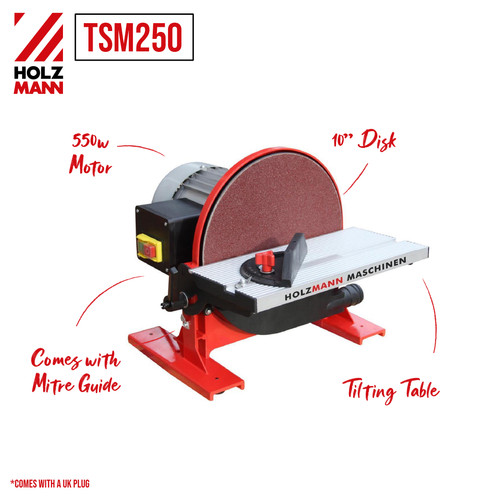 Holzmann disc sander tsm250 - sander,